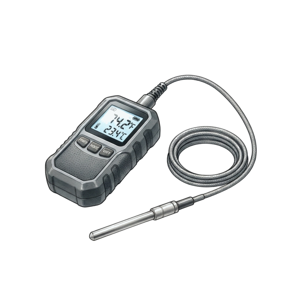 Water temperature meter