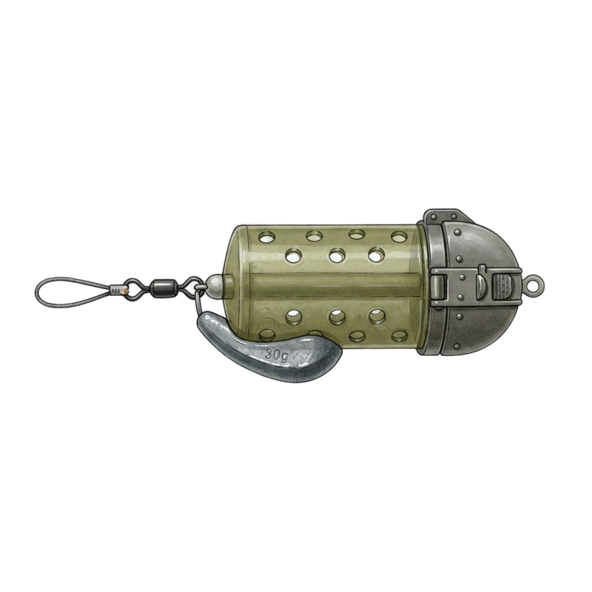 Block-end feeder
