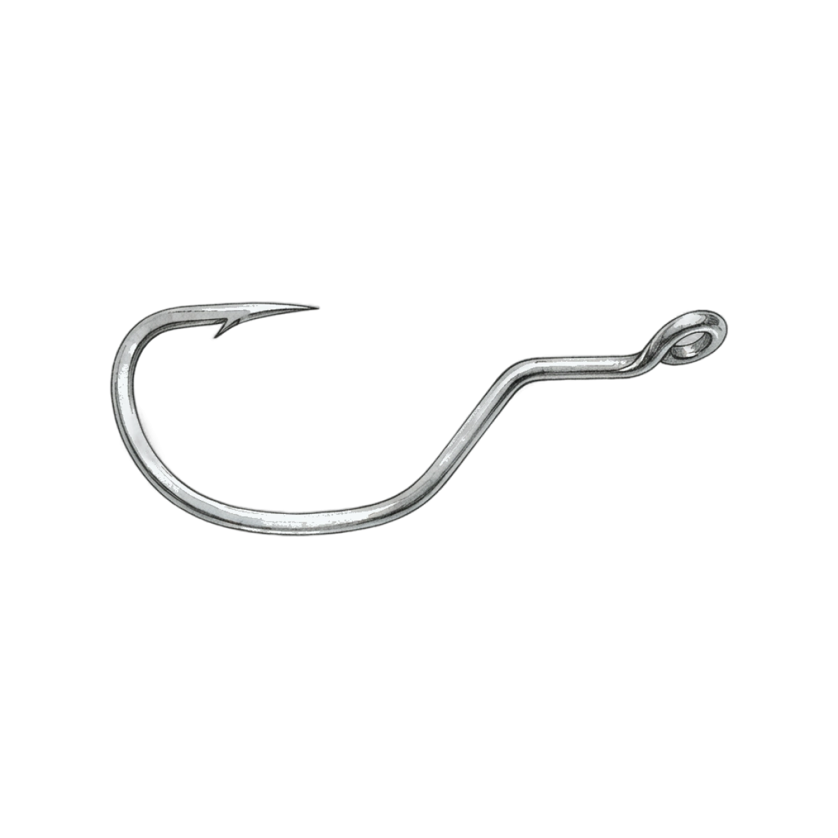 Offset hook
