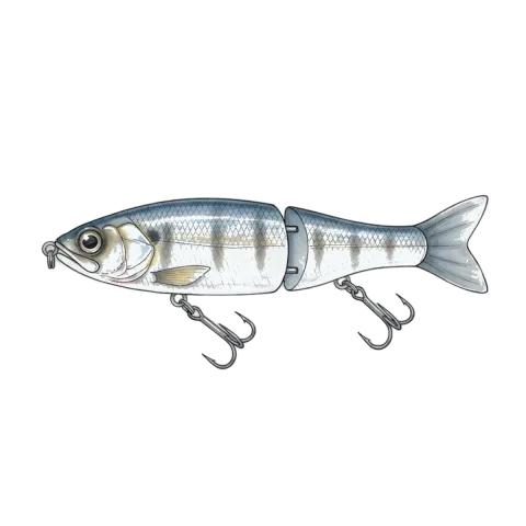 Glide bait fishing lure