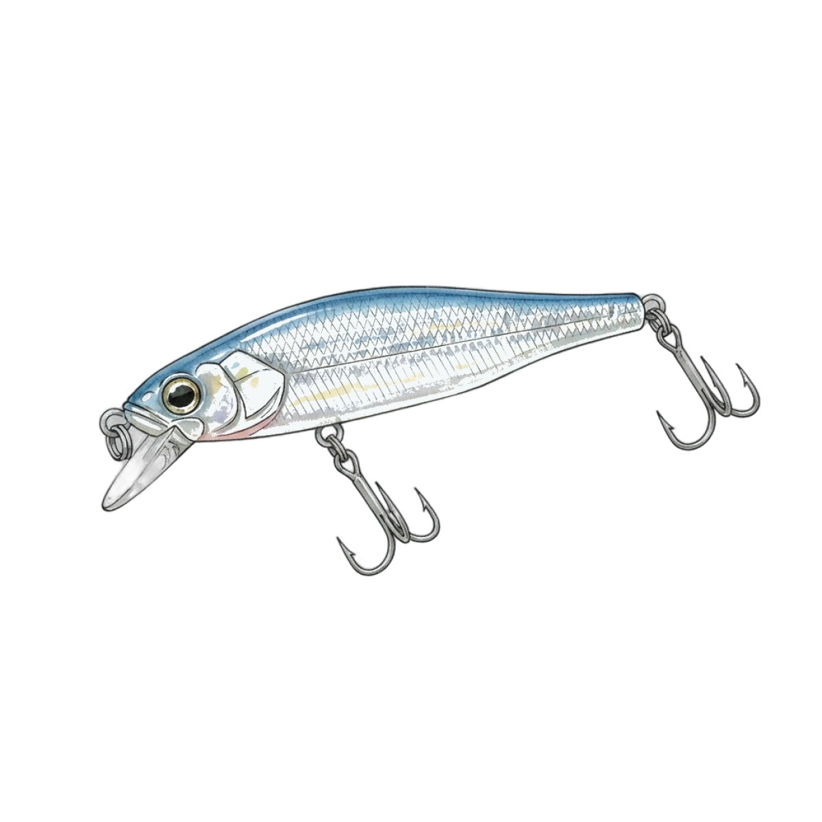 Jerkbait fishing lure