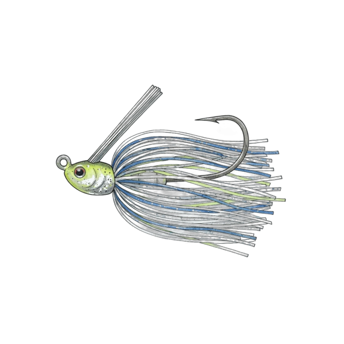 Casting jig fishing lure