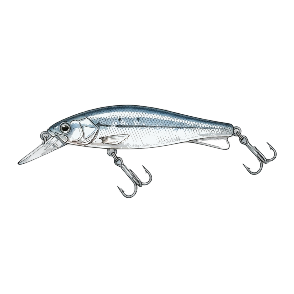 Minnow fishing lure