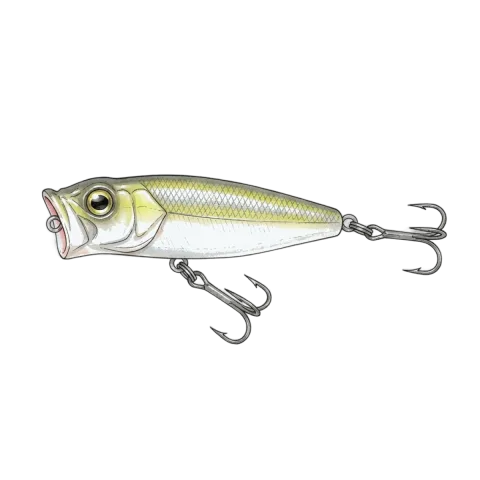 Popper fishing lure