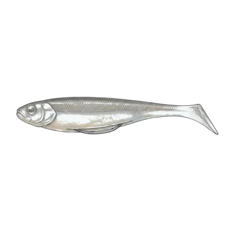 Soft jerkbait fishing lure