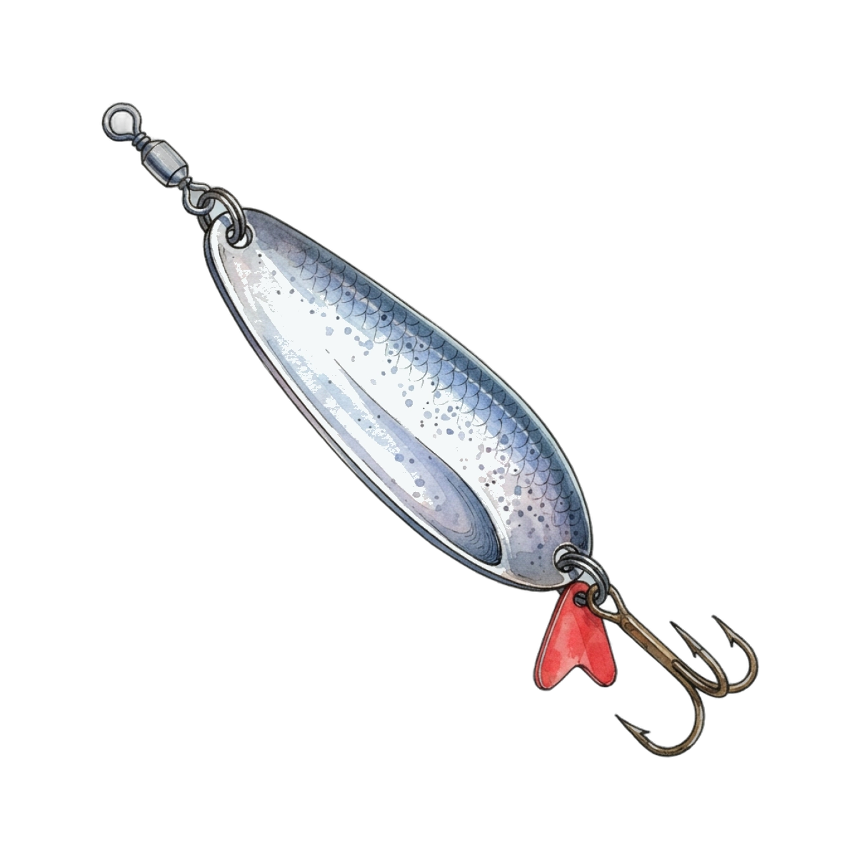 Spoon fishing lure