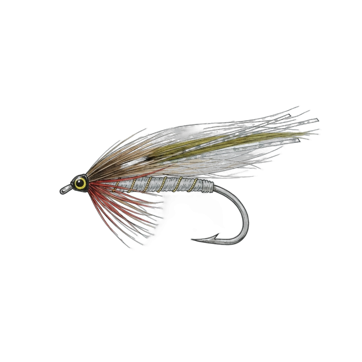 Streamer fishing lure