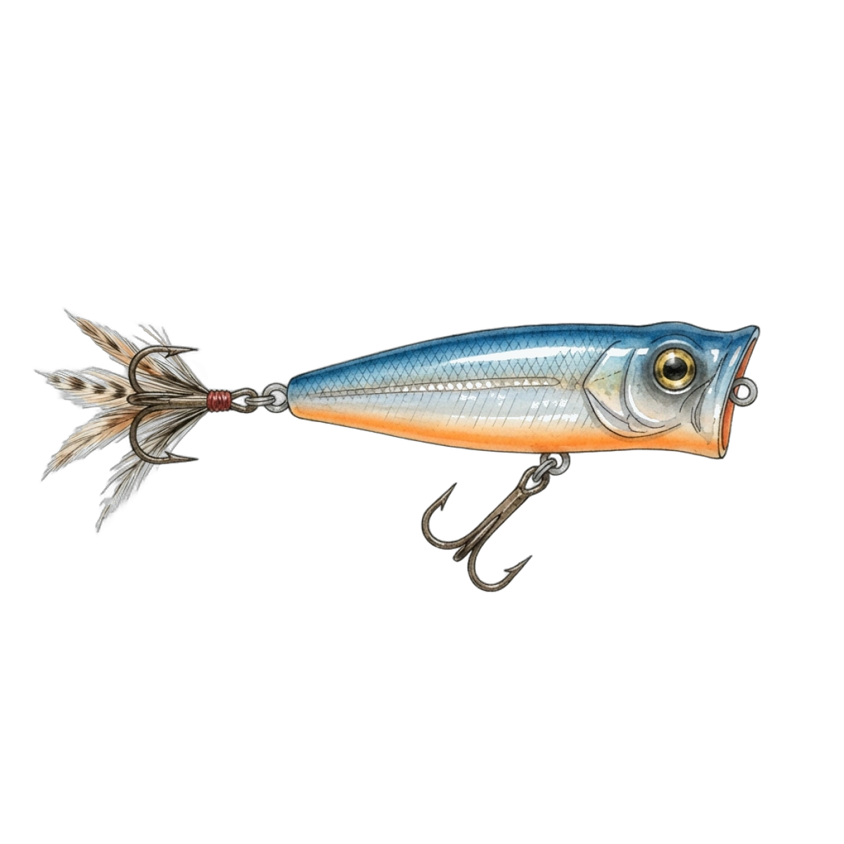 Walking bait fishing lure