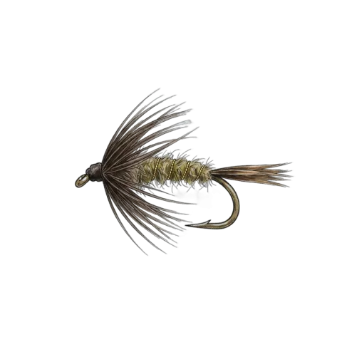Wet fly fishing lure