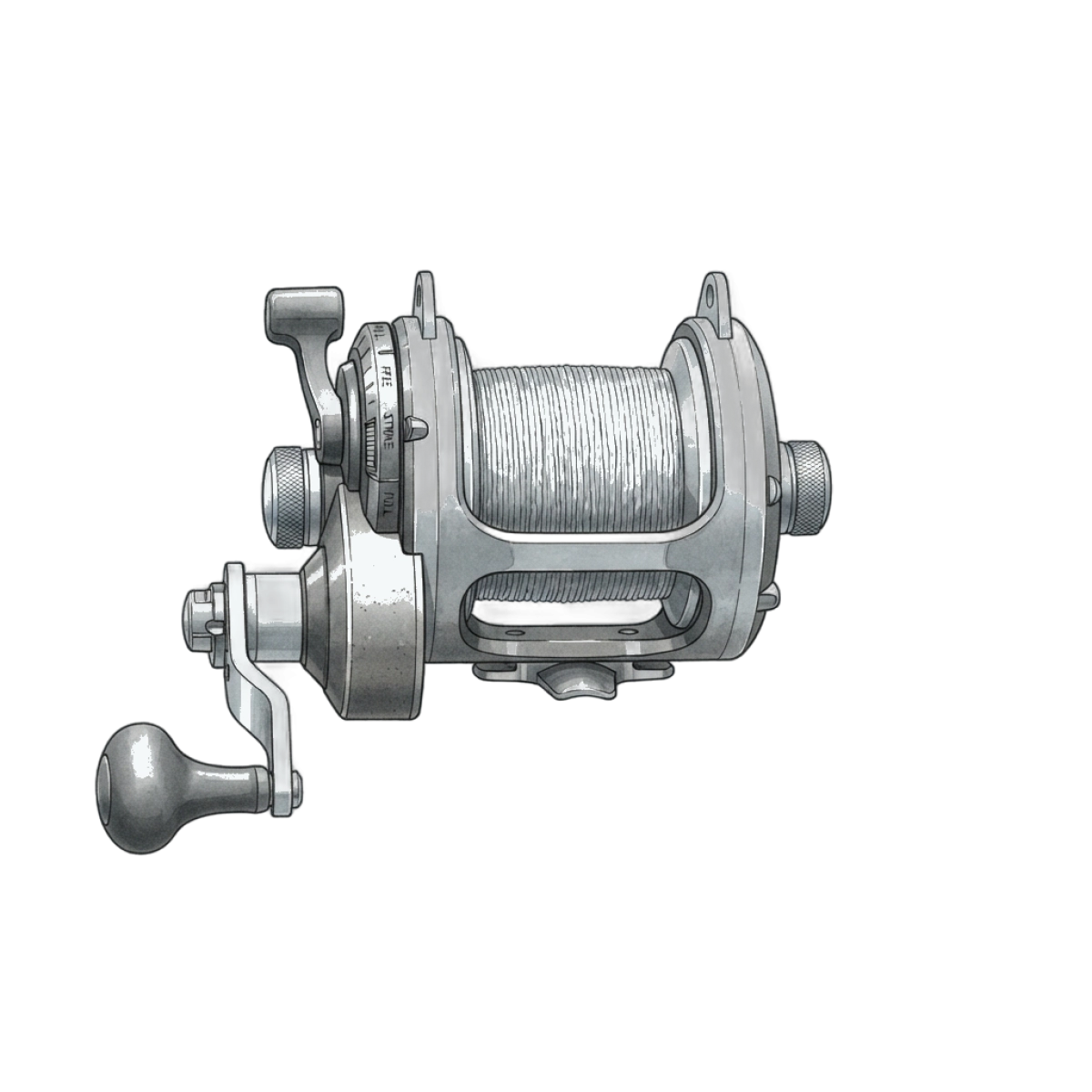 Conventional reel