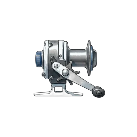 Ice fishing reel
