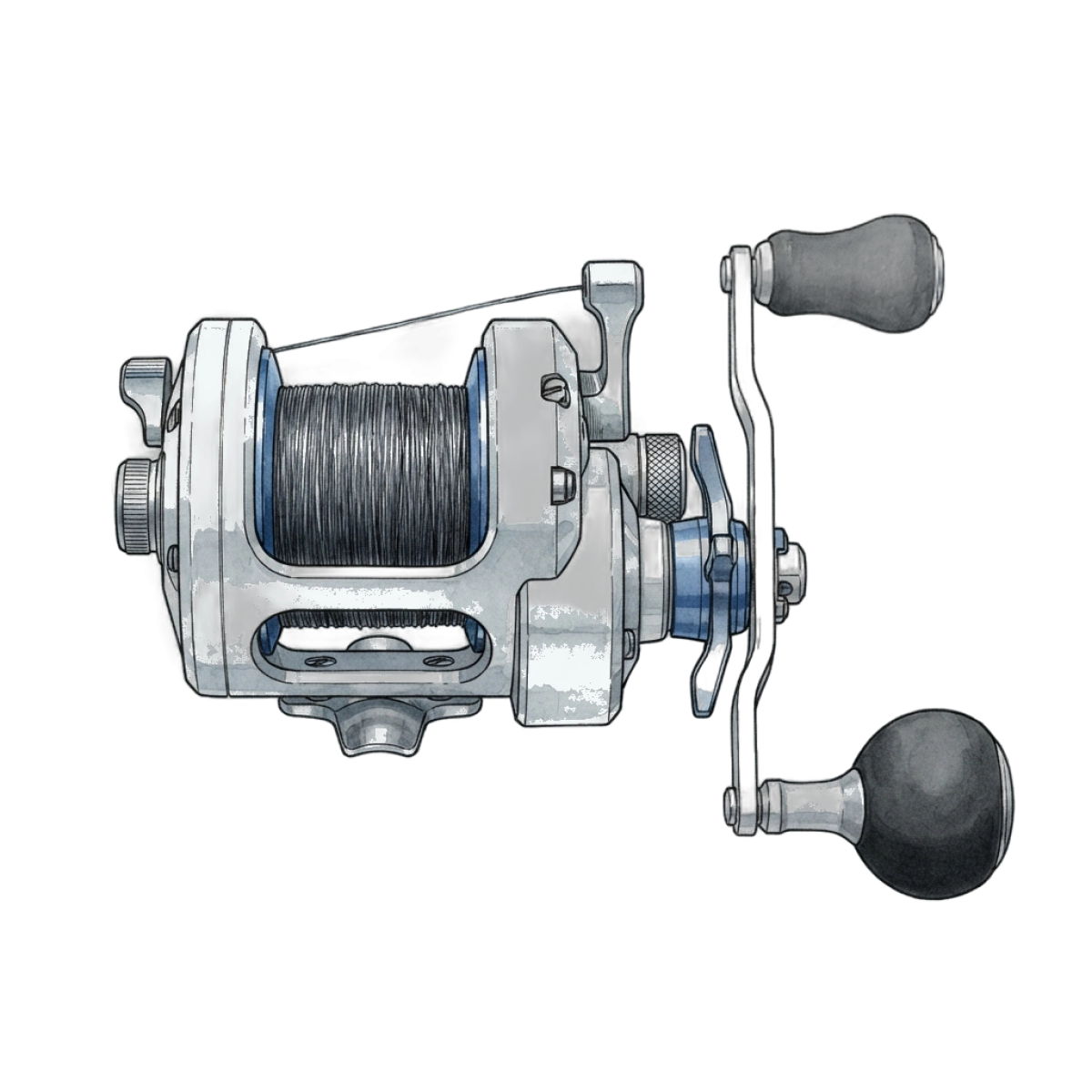 Jigging reel