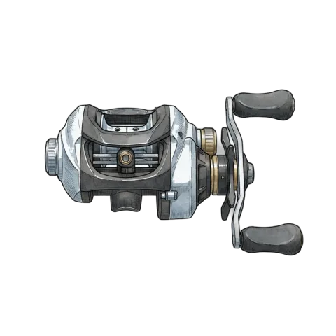 Low profile reel
