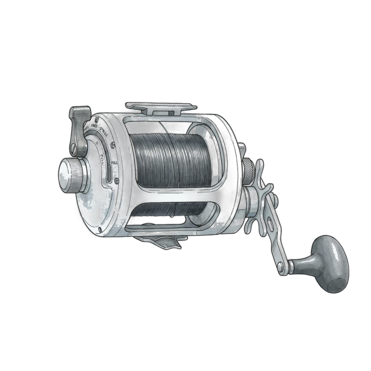 Trolling reel