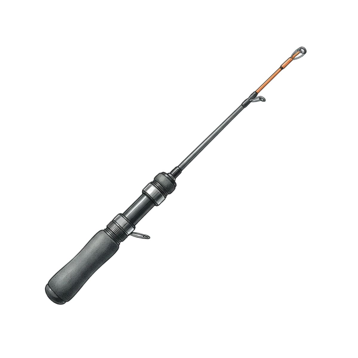 Ice fishing rod