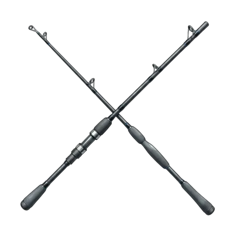 Rock fishing rod