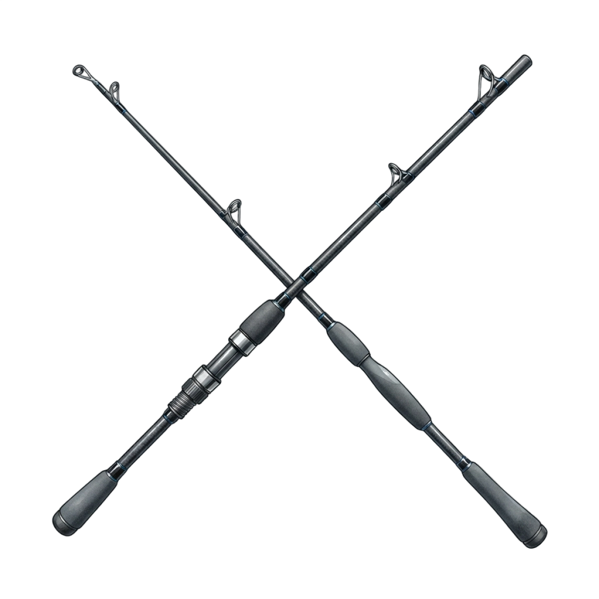 Rock fishing rod