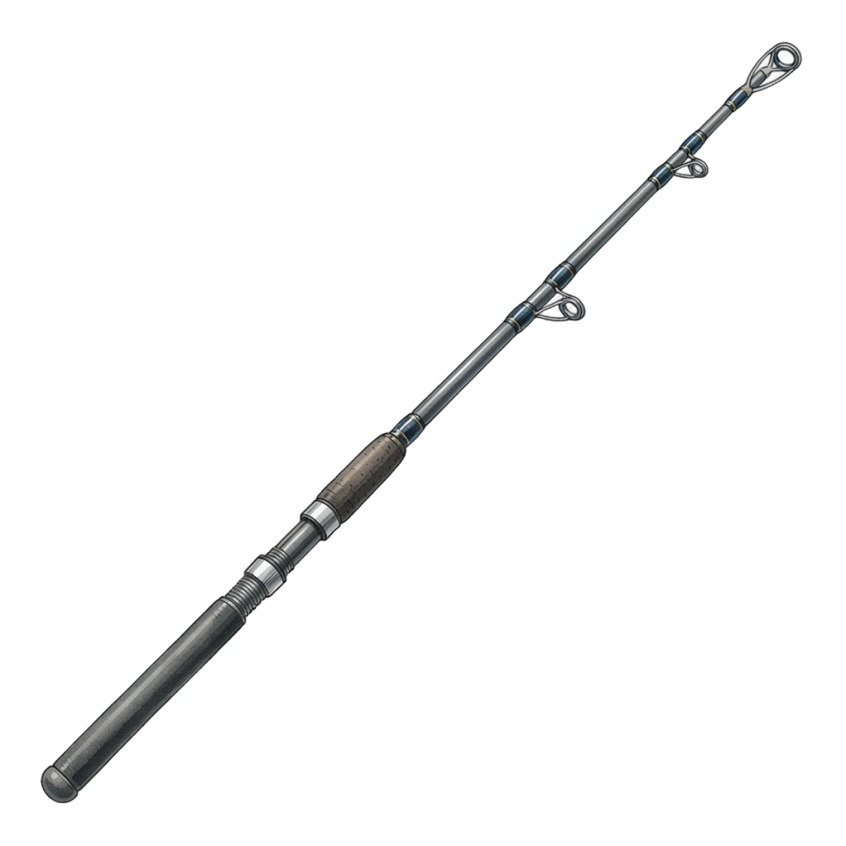 Surfcasting rod