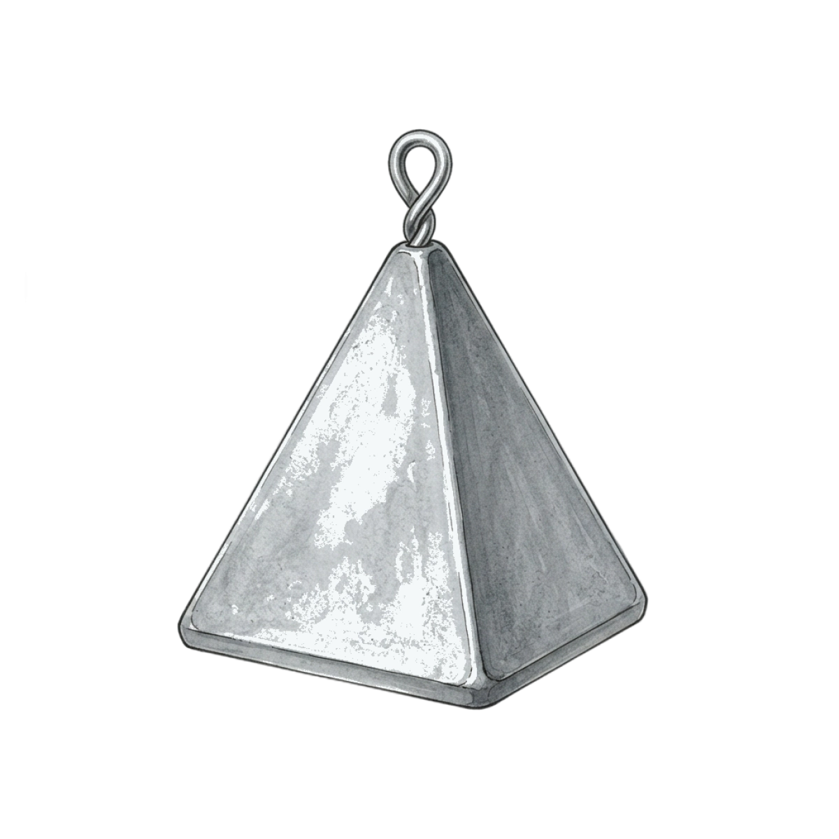 Pyramid sinker