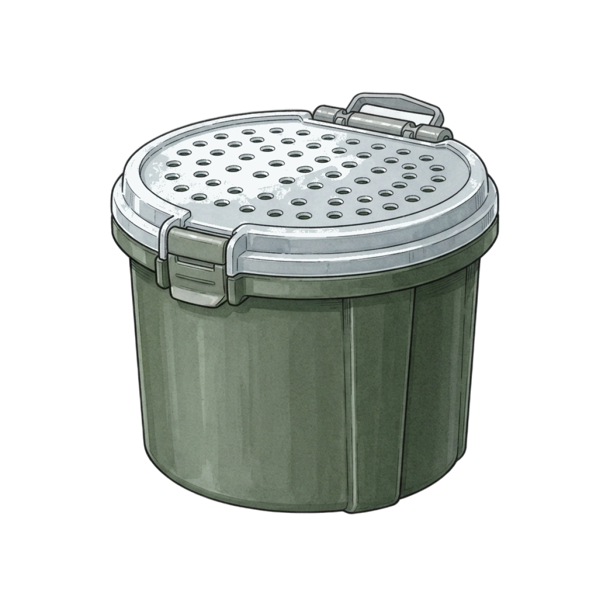 Bait container