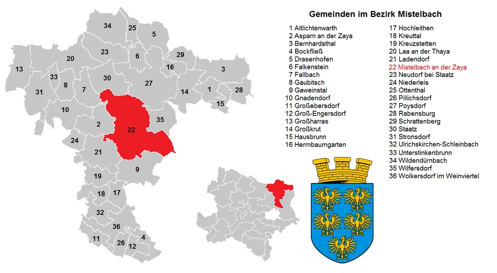Mistelbach — Benutzer:Joschi_Täubler / Wikimedia Commons / CC BY-SA 3.0
