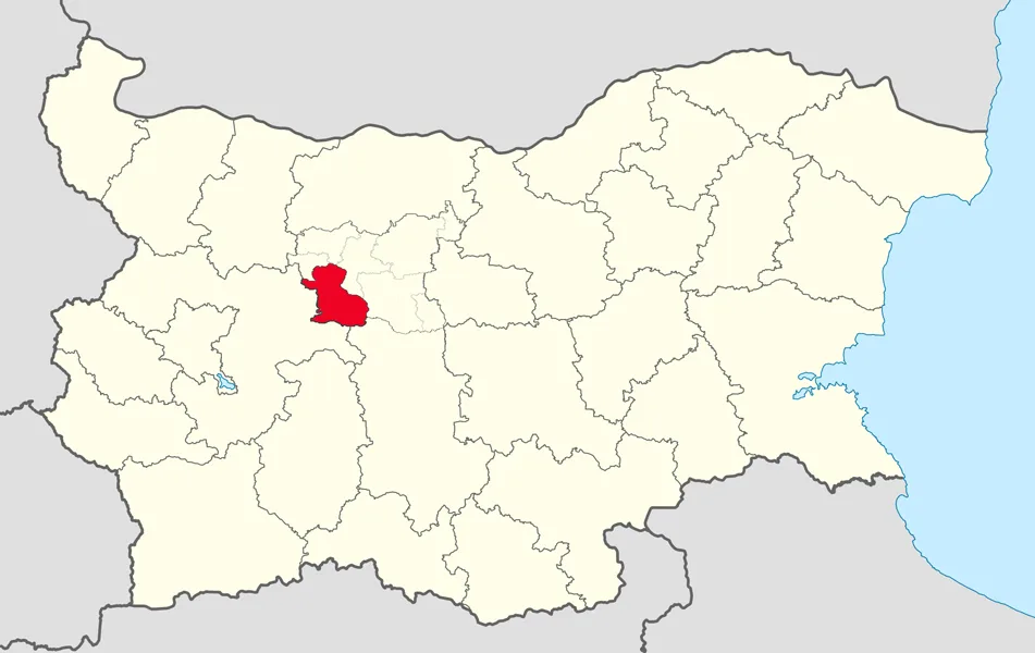 Teteven — Bulgaria_location_map.svg: NordNordWest
derivative work: MrPanyGoff / Wikimedia Commons / CC BY-SA 3.0