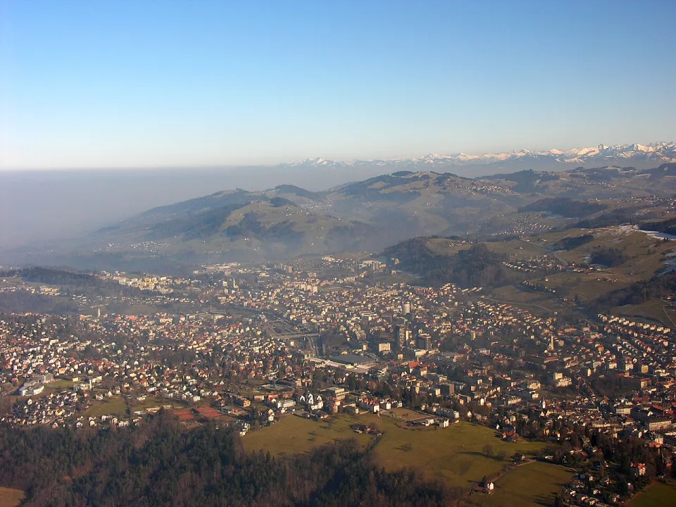 St. Gallen — Hansueli Krapf / Wikimedia Commons / CC BY-SA 3.0