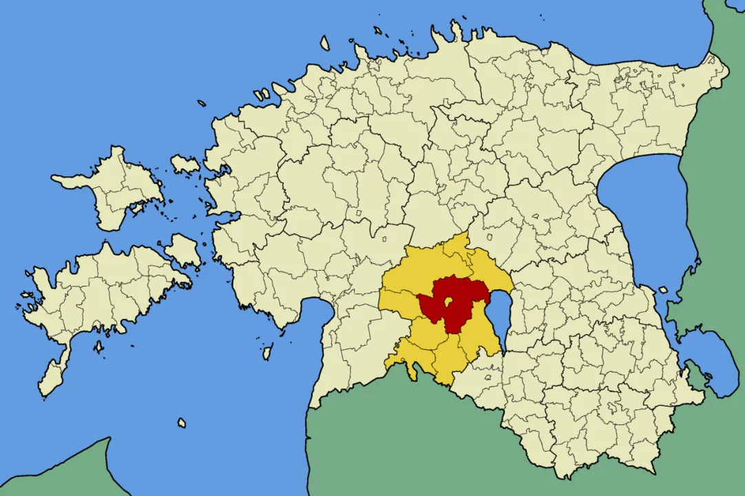 Viljandi vald — Eesti viiratsi vald.png: Mmh
derivative work: Flying Saucer / Wikimedia Commons / CC BY-SA 3.0