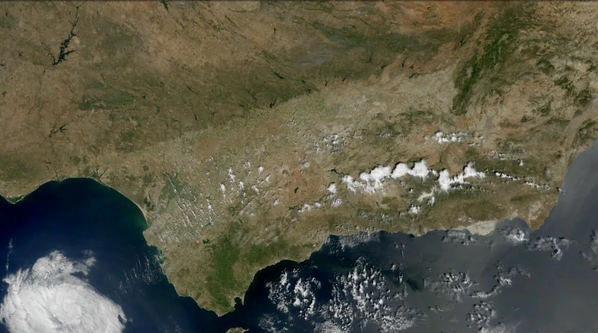 Andalucía — Jacques Descloitres, MODIS Rapid Response Team, NASA/GSFC / Wikimedia Commons / Public domain