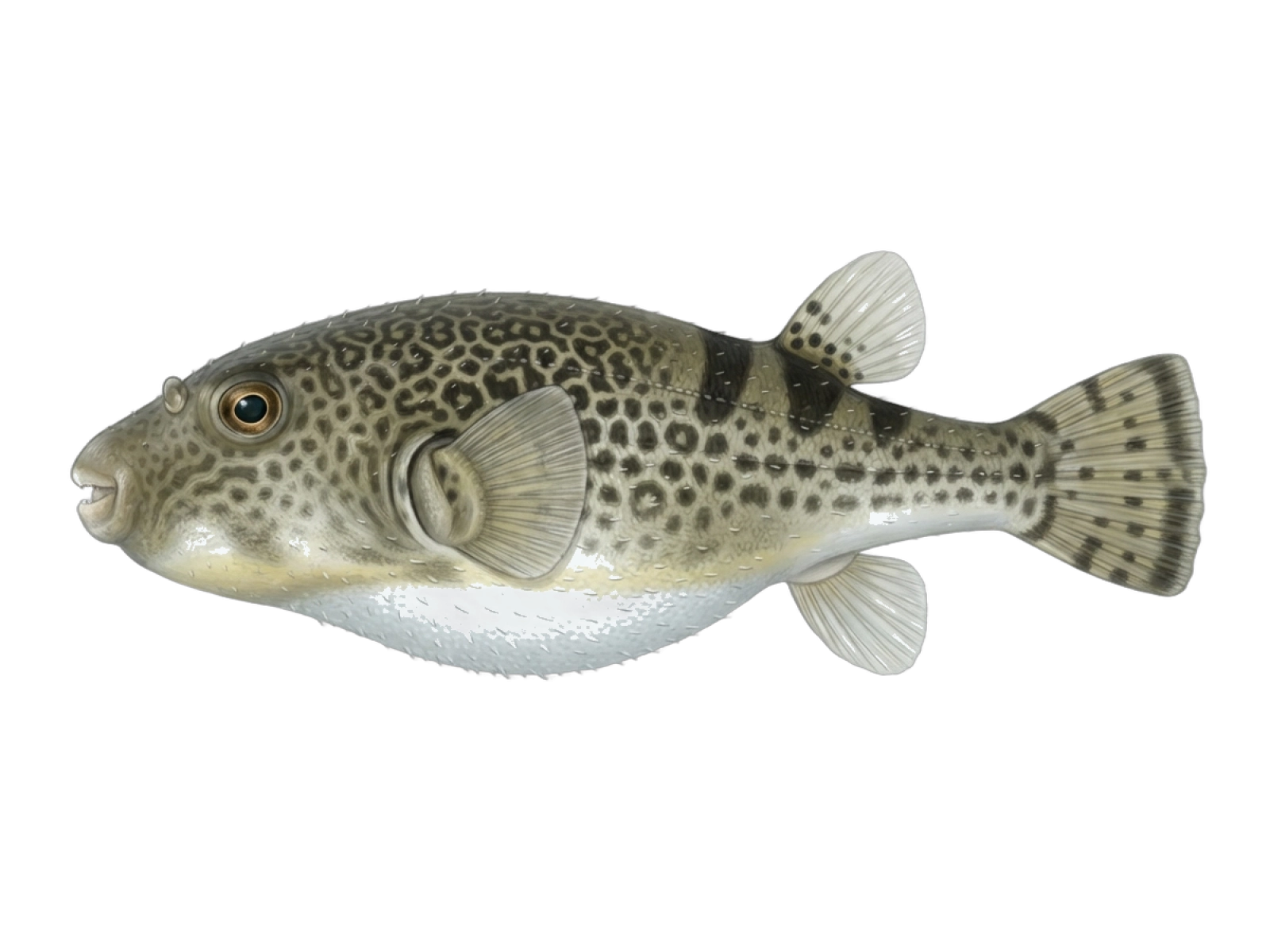 Checkered puffer