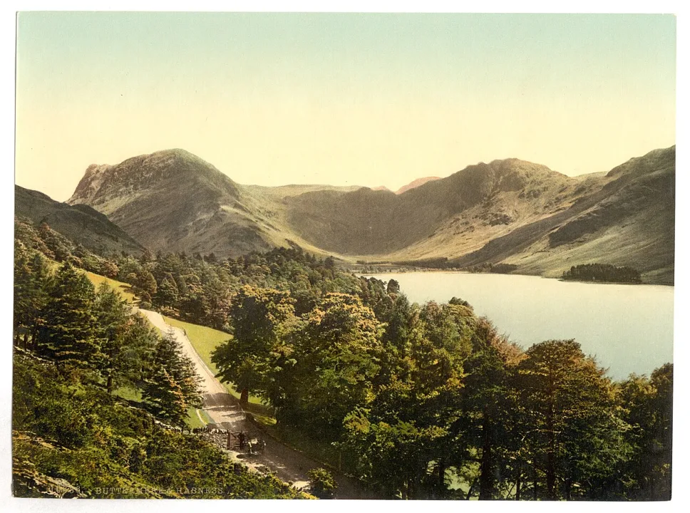 Buttermere — Photochrom Print Collection / Wikimedia Commons / Public domain