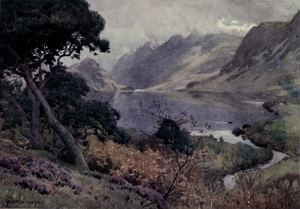 Crummock Water — Alfred Heaton Cooper / Wikimedia Commons / Public domain
