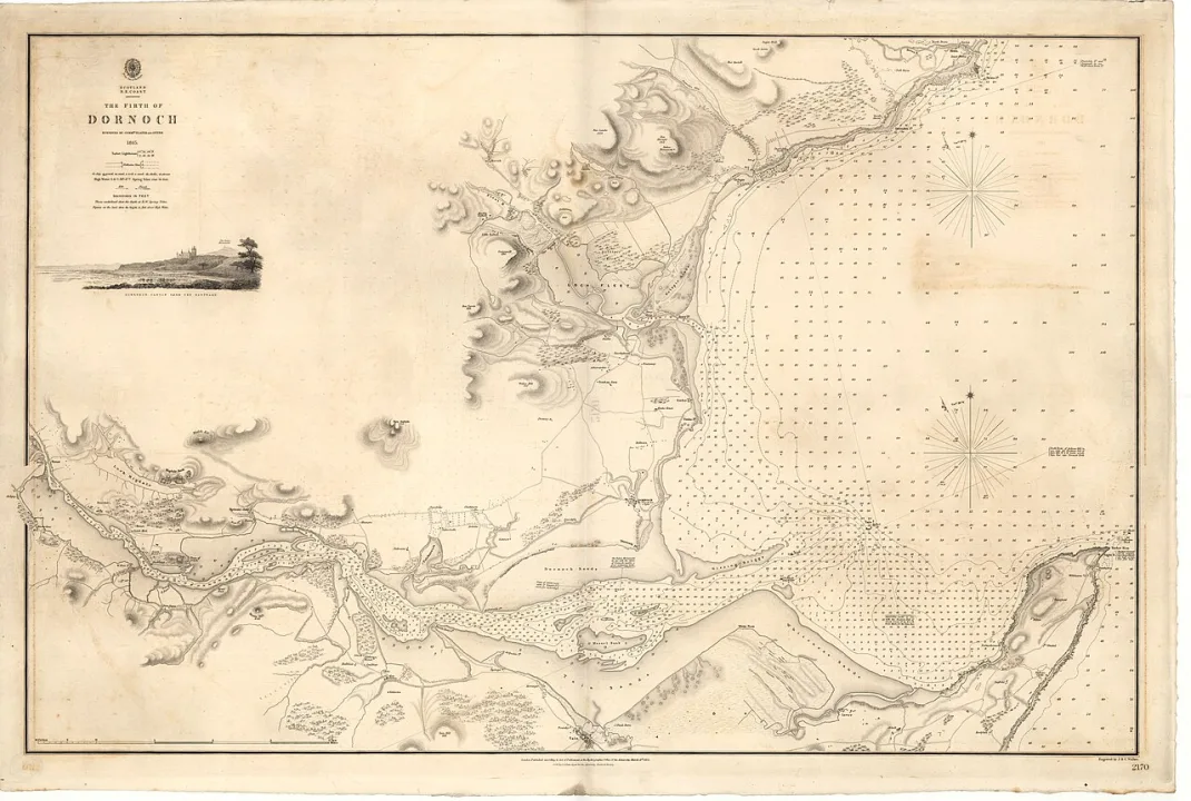 Dornoch Firth — United Kingdom Hydrographic Office / Wikimedia Commons / Public domain
