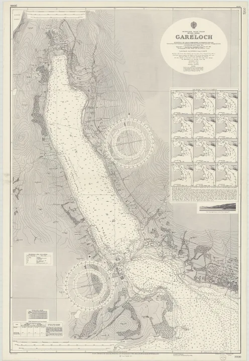 Gare Loch — United Kingdom Hydrographic Office / Wikimedia Commons / Public domain