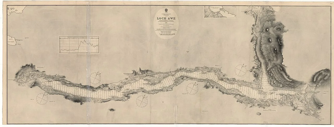 Loch Awe — United Kingdom Hydrographic Office / Wikimedia Commons / Public domain