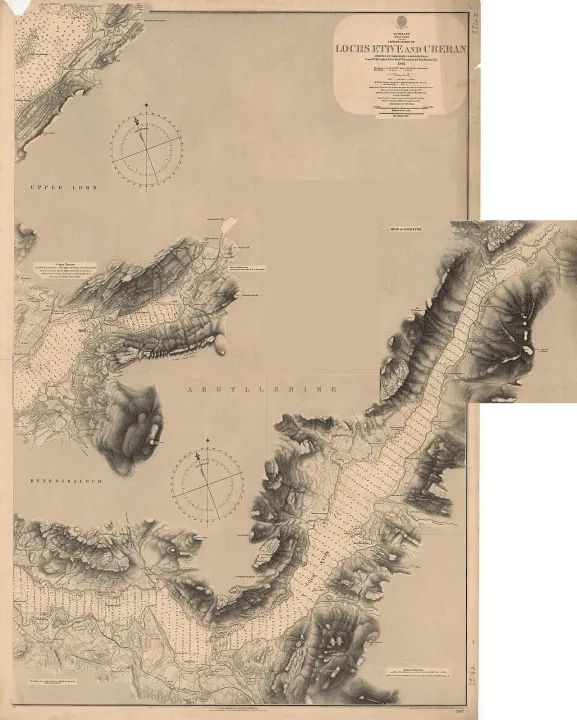 Loch Etive — United Kingdom Hydrographic Office / Wikimedia Commons / Public domain