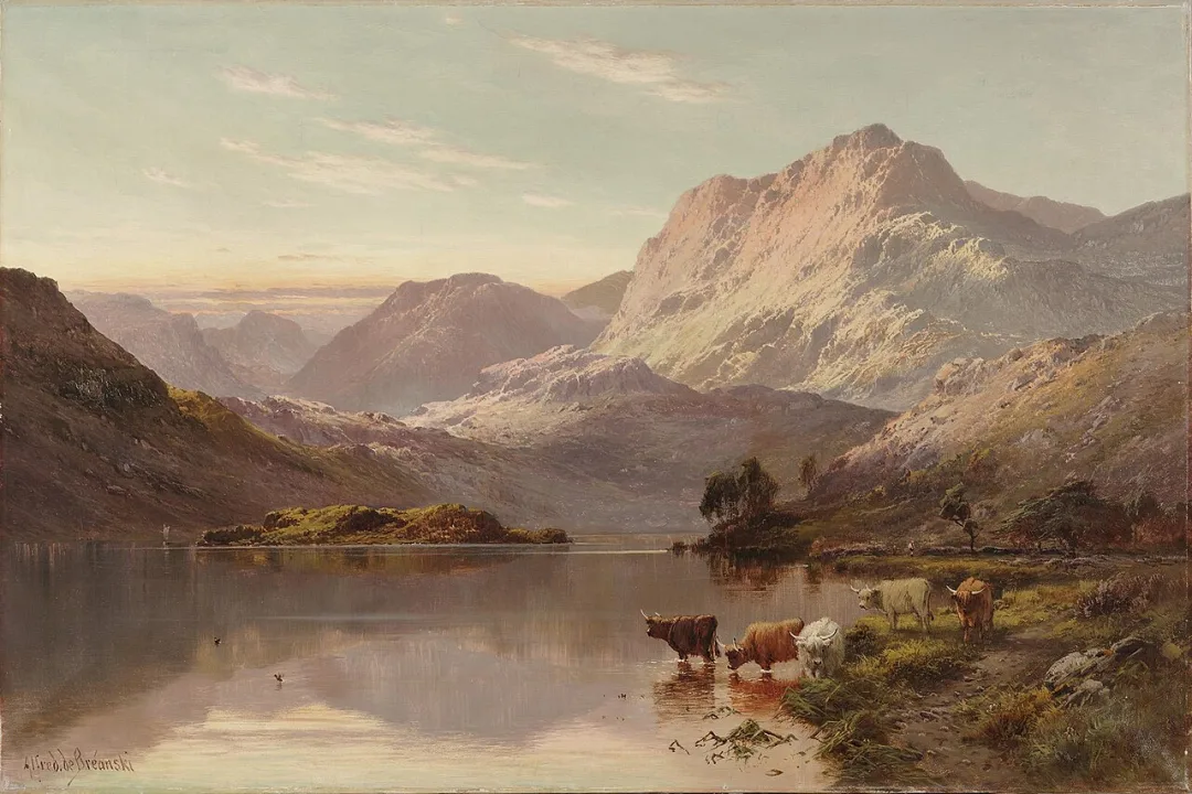 Loch Fad — Alfred de Breanski / Wikimedia Commons / Public domain
