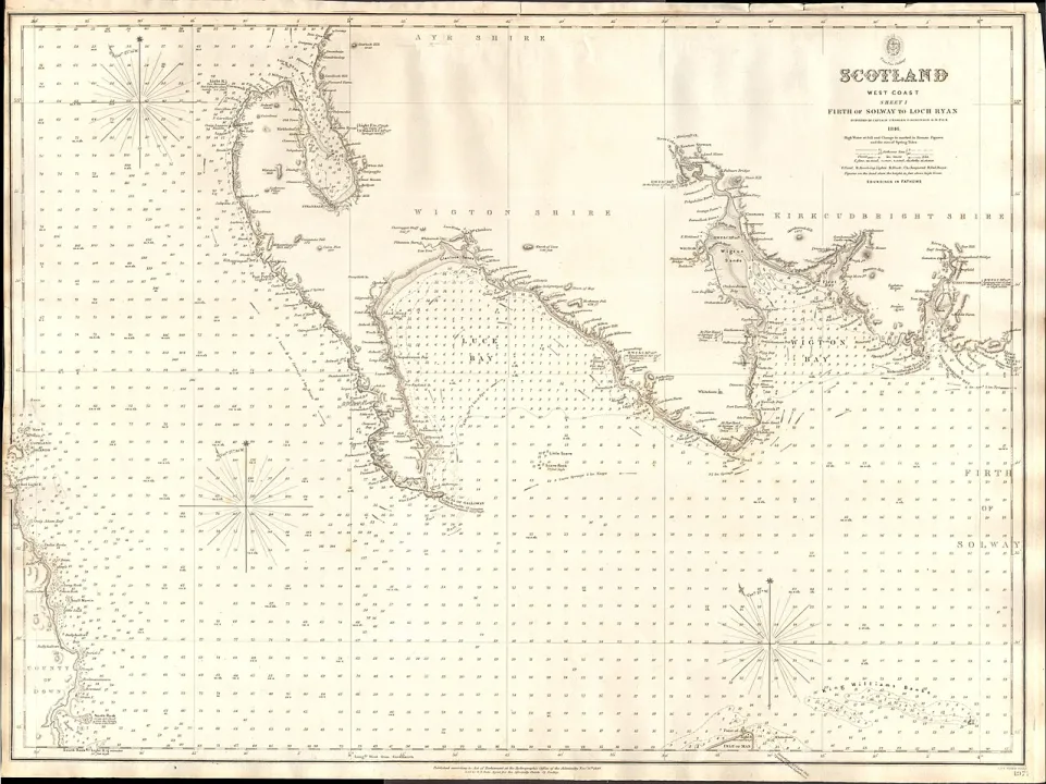 Loch Ryan — United Kingdom Hydrographic Office / Wikimedia Commons / Public domain