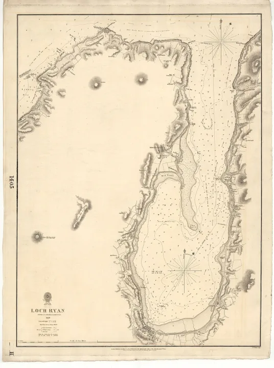 Loch Ryan — United Kingdom Hydrographic Office / Wikimedia Commons / Public domain