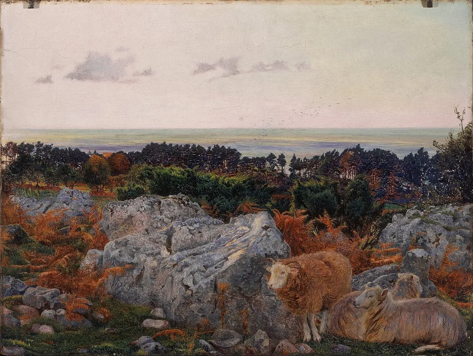 Morecambe Bay — Daniel Alexander Williamson (1823 - 1903)  (British) Born in Liverpool, England. Died in Broughton-in-Furness, England. / Wikimedia Commons / Public domain