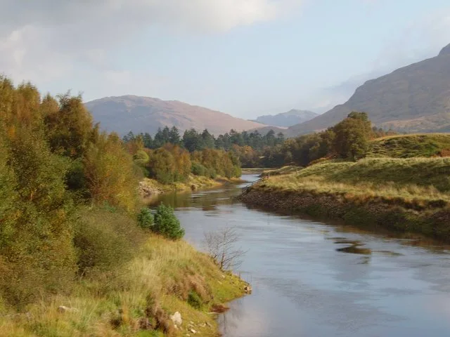 River Spean — Richard Webb / Wikimedia Commons / CC BY-SA 2.0