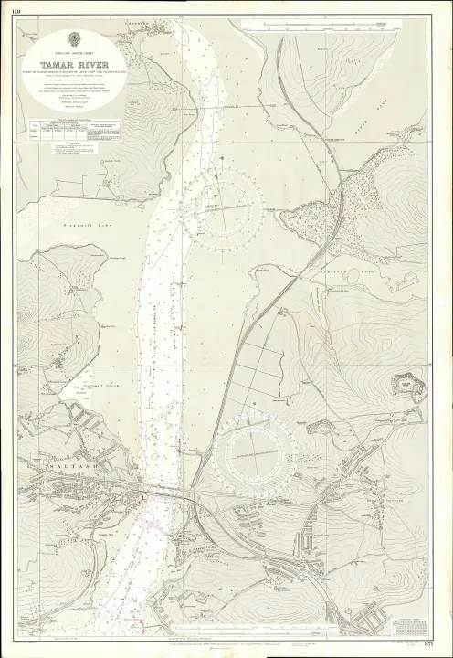 River Tamar — A.FG.N. Wyatt / Wikimedia Commons / Public domain