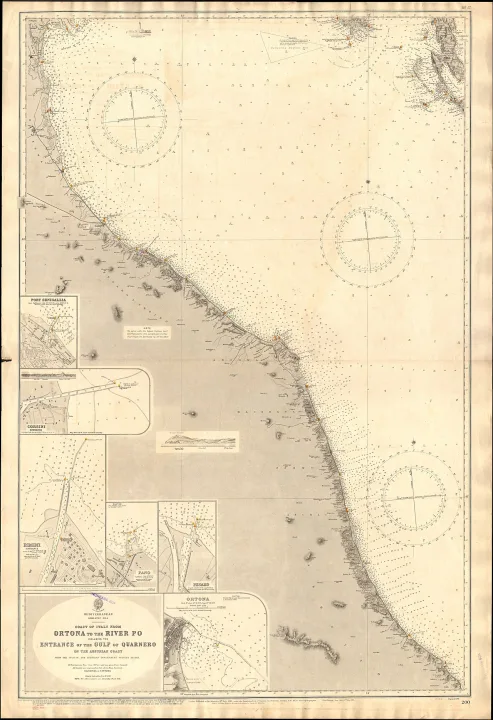 Kvarnerski zaljev — United Kingdom Hydrographic Office / Wikimedia Commons / Public domain