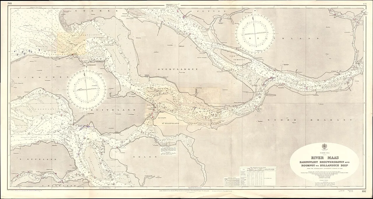 Hollandsch Diep — United Kingdom Hydrographic Office / Wikimedia Commons / Public domain