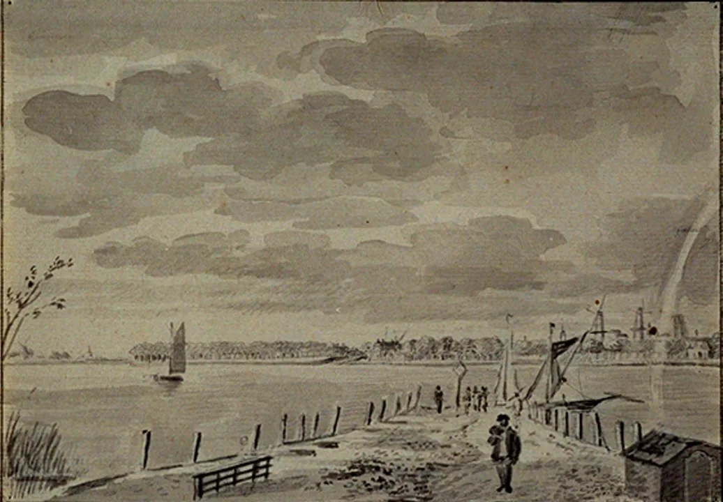 Nieuwe Maas — AnonymousUnknown author / Wikimedia Commons / Public domain