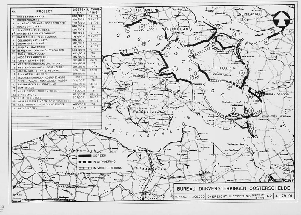 Oosterschelde — The individual creators of this map are unknown, it was commissioned by the House of Representatives of the Netherlands. / Wikimedia Commons / CC0