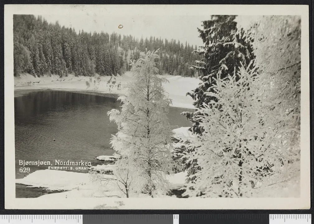 Bjørnsjøen — Unknown authorUnknown author / Wikimedia Commons / Public domain