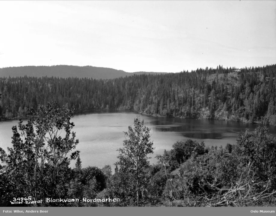 Blankvann — Anders Beer Wilse / Oslo Museum / Wikimedia Commons / Public domain